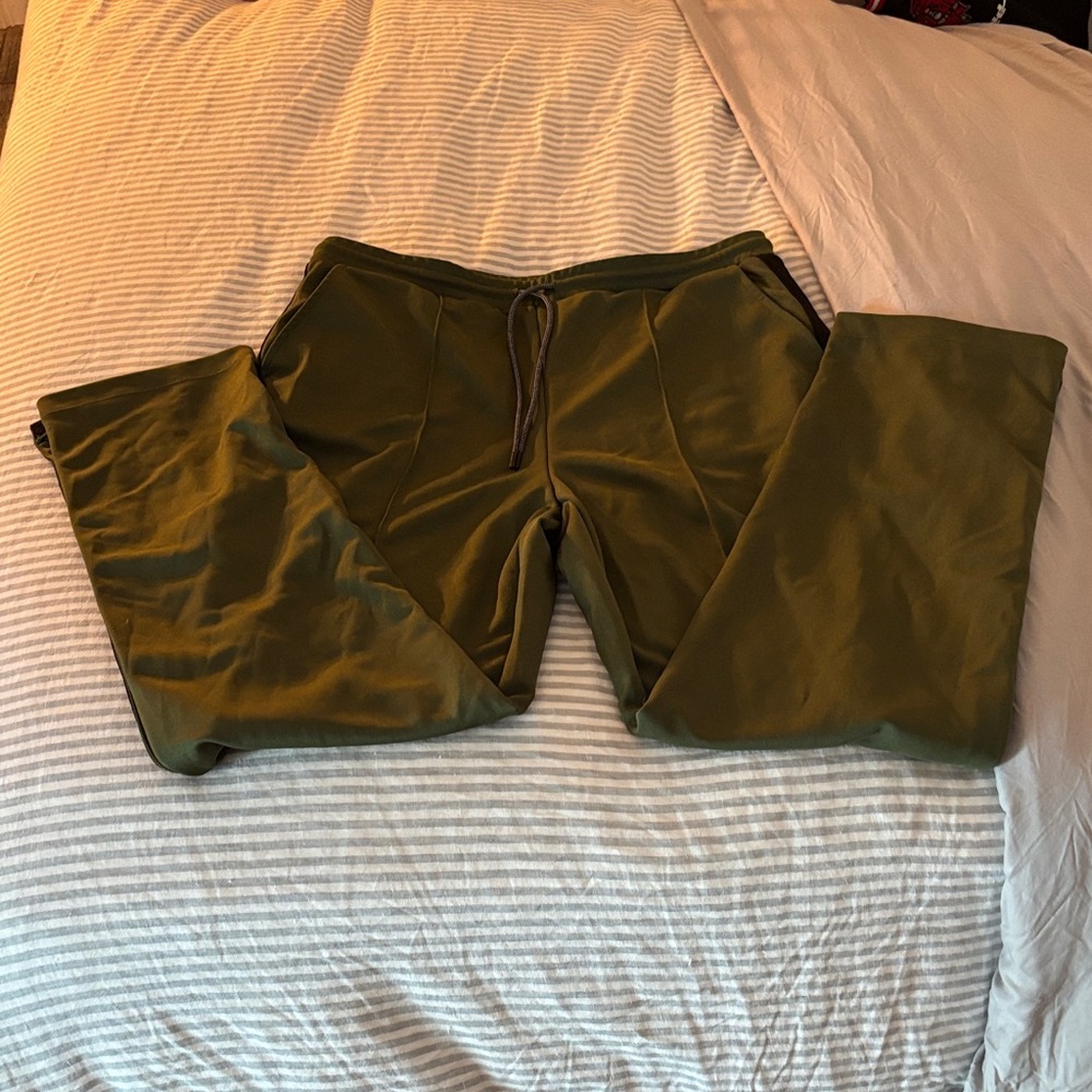 Hunter Green Sweatpants Relaxed Fit Joggers